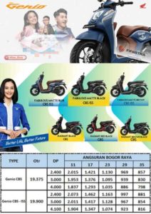 Brosur Kredit Motor FIF 2024 : Syarat & Simulasi Angsuran Honda