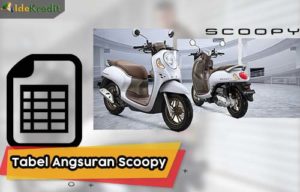 Tabel Angsuran Scoopy